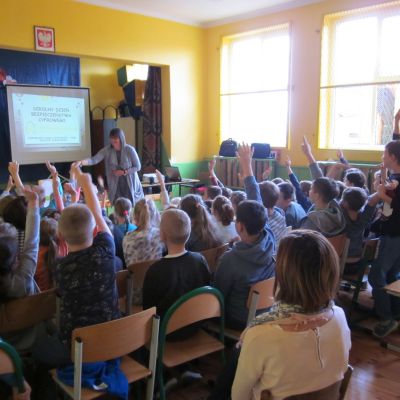 Szkolny Dzień Bezpieczeństwa Cyfrowego w Niepublicznej Szkole Podstawowej w Gąskach